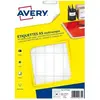 Image de Avery ETE028 Etiquettes multi-usages blanches 48,5 x 18,5 mm - Boîte de 448