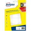 Image de Avery ETE006 Etiquettes multi-usages blanches 80 x 45 mm - Boîte de 96