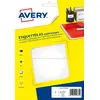 Image de Avery ETE002 Etiquettes multi-usages blanches 80 x 140 mm - Boîte de 32