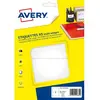 Image de Etiquettes multi-usages Avery - ETE002 - 80 x 140 mm - 16 planches A5 - blanches - paquet de 32