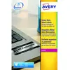 Image de Étiquettes ultra-résistantes Avery pour imprimantes laser - 99,1 x 139 mm - 20 feuilles - 4 Étiquettes par feuille - blanc - paquet 80 unités