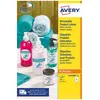 Image de Avery L4852REV Etiquettes produits enlevables blanches rondes Ø.63,5 mm - Boîte de 200
