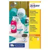 Image de Étiquettes multi-usages L4852REV Avery - enlevables - rondes - D.63,5 mm - blanc - 200 étiquettes par boîte