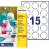 Image de Avery L4853REV Etiquettes produits enlevables blanches rondes Ø.51 mm - Boîte de 375
