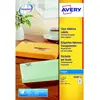 Image de Étiquettes transparentes Avery pour imprimante jet d'encre J8560 - 63,5 x 38,1 mm - 21 Étiquettes par feuilles - paquet 525 unités