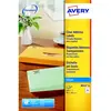 Image de Étiquettes laser transparentes Avery - 99,1 x 38,1 mm - 350 Étiquettes