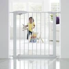 Image de Barrière de sécurité enfant MUNCHKIN portillon semi-auto métal blanc, L.73 /79cm