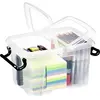 Image de STRATA Boîte de rangement 6 L avec couvercle - Transparent