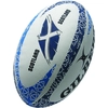 Image de Mini Ballon de rugby Mascotte Gilbert Flower of Ecosse (taille 1) Blanc Taille 1 45057601