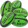 Image de Lot de 5 ballons de rugby Gilbert Pass Catch Skill System (taille 5) Multicolore Taille 5 45082805