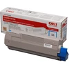 Image de OKI Toner original, 43872307, cyan