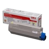 Image de OKI C5850 - Toner Jaune - 43865721 - OKI