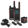 Image de Motorola talkabout t82 radio bidirectionnelle 16 canaux 446 - 446.2 mhz noir, orange