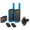 Image de Motorola talkabout t62 radio bidirectionnelle 16 canaux 12500 mhz noir, bleu