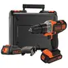 Image de Perceuse visseuse sans fil 18v mt218kb-qw black+decker 2 batteries 1,5ah mallette MT218KB-QW en occasion ou reconditionné