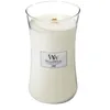Image de Woodwick - Linge Propre Bougie Parfumée Grande Jarre