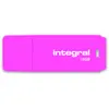 Image de INTEGRAL MEMORY Clé USB 2.0 Néon   16GB   Rose