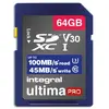 Image de Integral insdx64g-100v30 mémoire flash 64 go sd uhs-i