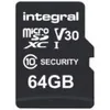 Image de Integral Carte MicroSD Security A1 V30 - 64Go
