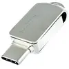 Image de INTEGRAL Clé USB-C et USB-A 3.0 Dual   64Go   Gris