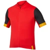 Image de T-shirt de Cyclisme Endura Fs260 S/S Homme Rouge S STD R-E3235PO
