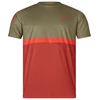 Image de T-shirt de Cyclisme Endura Singletrack Core II Tw Homme Tweed Vert S R-E3232TW