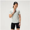 Image de T-shirt de Cyclisme Endura Loop S/S Zipped Mgy Femme Mains Gris XS R-E9105MGY