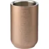 Image de Refroidisseur à vin isotherme en inox cuivre - 1 bouteille 20 x 12 cm