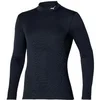 Image de Maillot manches longues col montant Mizuno Breath Thermo Mid Weight Noir M A2GAA55209