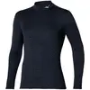Image de Maillot manches longues col montant Mizuno Breath Thermo Mid Weight Noir M A2GAA55209