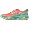 Image de Chaussures de Trail Mizuno Wave Mujin 11 Femme Saumon/Pristine 38.5 J1GK2570-23
