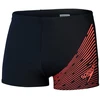 Image de Maillot de bain de Natation Speedo Homme Medley Logo Aquashort Noir/ Rouge 34 8-1135417511