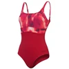 Image de Maillot de bain Natation Speedo Femme by Shaping Contour Eclipse Maillot de bain imprimé Magenta 40 8-00306817550