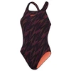 Image de Maillot de bain Natation Speedo Femme de Hyperboom Allover Medalist Noir/Pourpre/Rouge 32 8-1219917597