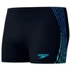 Image de Maillot de bain Speedo Tech Panel Aquashort Homme Noir/Cobalt Pop 34 8-00303515334