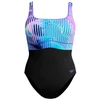 Image de Maillot de bain Speedo Shaping ContourEclipse Printed 1 Piece Femme Indigo Glow 38 8-00306815333