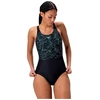Image de Maillot de bain Speedo HyperBoom Placement Muscleback Femme Verte 32 8-0869418666