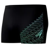 Image de Maillot de bain Speedo Medley Logo Aquashort Homme Noir/Vert 32 8-1135418960