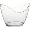 Image de Petit seau à champagne transparent - 27cm