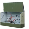 Image de Abri à vélos en métal 1750L vert + kit d'ancrage - Bicycle Store