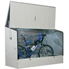Image de Abri à vélos en métal 1750L crème + kit d'ancrage - Bicycle Store