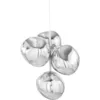 Image de Tom Dixon - Suspension Melt - Argent - Polycarbonate soufflé - Designer Tom Dixon