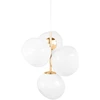 Image de Tom Dixon - Lustre Melt - Blanc - Polycarbonate soufflé - Designer Tom Dixon