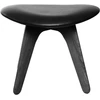 Image de Tom Dixon - Pouf Slab - Noir - Chêne massif teinté - Designer Tom Dixon