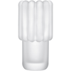 Image de Tom Dixon - Vase Press - Blanc - Verre pressé - Designer Tom Dixon