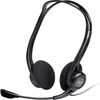 Image de Logitech 960, Avec fil, 100 - 1000 Hz, Appels/Musique, 120 g, Casque, Noir 981-000100