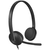 Image de Logitech H340 USB Computer Headset Avec audio numérique, Avec fil, Bureau/Centre d'appels, 20 - 20000 Hz, 100 g, Casque, Noir 981-000475