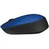 Image de Logitech M170, Ambidextre, Optique, RF sans fil, 1000 DPI, Bleu 910-004640