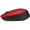 Image de Logitech M170, Ambidextre, Optique, RF sans fil, 1000 DPI, Rouge 910-004641