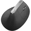 Image de Logitech MX Souris verticale - USB, Bluetooth, 2.4 GHz - graphite